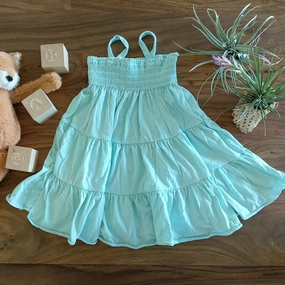 Ralph Lauren mint green smocked dress size 12M